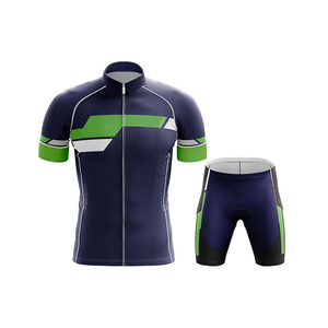 Uniforme de Ciclismo para Hombre, 100% Poliéster, Ecológico, de Secado Rápido, 300g, con Logotipo Personalizado, Ropa Deportiva Transpirable para Verano, Gran Venta - Product Image 1
