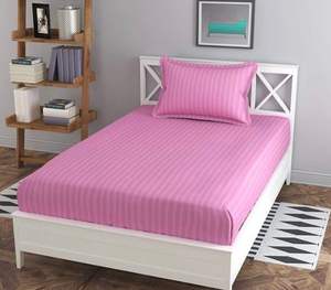 Comfortable Double Bedsheet 125GSM <b>King</b> <b>Size</b> Durable Smooth Fabric Soft Luxury <b>Sheet</b> Set Bedroom Linen - Product Image 2