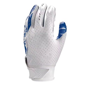 Vente directe d'usine de haute qualité personnalisé jeunesse gants de Football américain en cuir Sublimation sport récepteur gant nouveaux gants chauds - Product Image 4