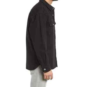 Camisas de Mezclilla para Hombre de Primera Calidad, Nuevo Diseño de Invierno, Fabricación Personalizada en Fábrica, Precios al por Mayor - Product Image 3