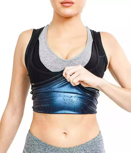 Meilleures ventes, hommes, femmes, chemises sans manches brûle-graisses, musculation, entraînement, remise en forme, veste de <span class=keywords><strong>sauna</strong></span>, débardeur de transpiration - Product Image 2
