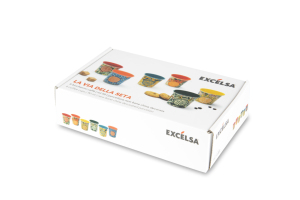 Durable New Bone China <b>Set</b> of 6 Espresso Coffee <b>Cups</b> 9 cl (3 fl oz) Decal Technique Oriental Design Japanese Theme by Excelsa - Product Image 5