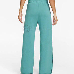 Pantalon évasé pour femme, coupe ajustée, taille haute, en dentelle, pour l'hiver, couleur personnalisée, séchage rapide, décontracté, pour la course à pied et l'entraînement - Product Image 2