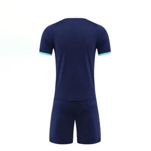 Ensemble d'uniformes de football personnalisés de dernière génération, respirant, à manches courtes, de haute qualité, service OEM avec couleurs unies et impression numérique - Product Image 6