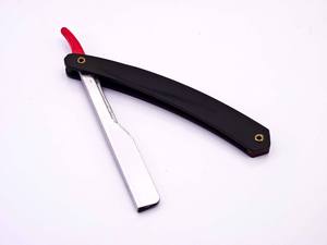 Maquinilla de Afeitar de Acero Inoxidable de Alta Calidad y Bajo Precio con Cuchilla Reemplazable y Mango de Plástico ABS para Barbería, OEM, MOQ 20 Piezas - Product Image 5