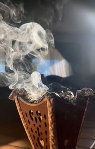 MEILLEUR 2025 nouveau bois nacre Bakhoor brûleur encens Madhkan brûleur arabe Oud brûleur pour parfum de maison pour le Ramadan - Product Image 2