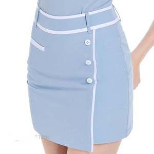 Ensemble de golf pour femmes de la meilleure qualité, logo personnalisé imprimé sur le maillot, séchage rapide, anti-rides, compression, anti-boulochage, caractéristiques pour le golf en plein air - Product Image 5