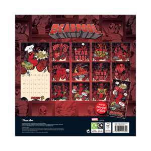 2027 Marvel for Deadpool Custom Desk <b>Calendar</b> Table and Wall <b>Calendar</b> in Paper Printed Design - Product Image 3