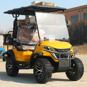 Voiturette de <span class=keywords><strong>golf</strong></span> de luxe 4 places 48V au lithium avec éclairage LED et Bluetooth pour parcours de <span class=keywords><strong>golf</strong></span> et complexe hôtelier - Product Image 3