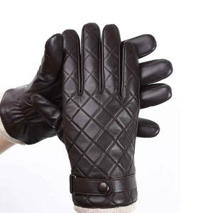 Gants en cuir pour hommes, qualité supérieure, élégants, durables, confortables, utilisables toute l'année, gants en cuir pour hommes - Product Image 1