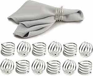 Anneau de serviette en acier inoxydable, accessoires de cuisine, anneau de serviette décoratif en acier inoxydable pour le prix de gros - Product Image 5