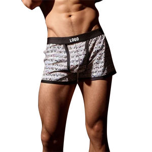 Top Sell Boxer sportivi intimo intimo nero Boxer slip per il ragazzo per gli uomini <span class=keywords><strong>Sexy</strong></span> ragazzo Boxer slip - Product Image 2