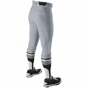 Pantalones de béisbol de alta calidad Recién llegado Pantalones de béisbol y softbol hechos a medida de alta calidad Ropa deportiva Pantalones lisos unisex - Product Image 2