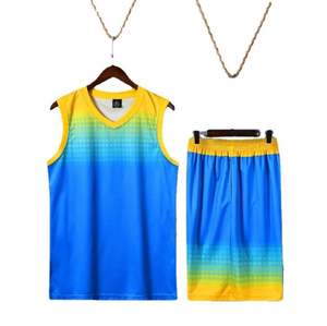 2012 ensembles de maillots de basket-ball unisexe personnalisés impression recto-verso nom personnalisé numéro Sublimation Technique grande taille séchage rapide - Product Image 3