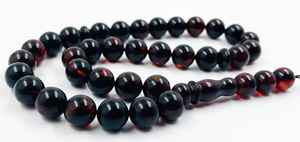 Hermoso Tasbih de Resina Pulida Ecológica Estilo Ángel para la Oración Diaria Islámica, Ocasiones Especiales - Oraciones del Ramadán y el Eid - Product Image 6