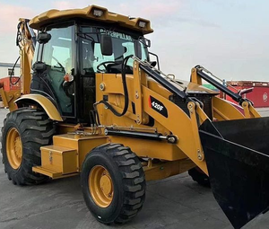 Chargeuse-pelleteuse CAT 420F |   Chargeur et excavateur hydraulique de 4 tonnes pour la construction, l'agriculture et l'aménagement paysager - Product Image 1