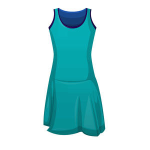 <b>Netball</b> Jersey <b>Skirts</b> Dresses Blank Custom Sublimation Cheap Uniforms Plus Size Dress 100% Polyester Quick Dry Breathable - Product Image 1