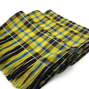 Tela Escocesa Tradicional de Lana Acrílica con Diseño de Tartán, para Eventos, Banquetes, Bodas, Desfiles, Estilo Highland Formal, 28 x 52 Pulgadas - Product Image 2