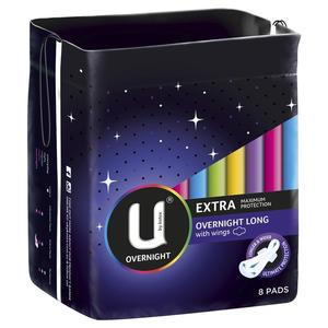 Coussinets féminins ultra minces de sécurité Kotex flux lourd long non parfumé 56 pièces - Product Image 5