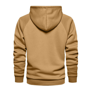 Best Selling Custom Pullover hoodies <b>Raglan</b> Sleeve Stretchable Bottom Washed men's hoodies 100% Cotton Unisex Customize Design - Product Image 2