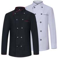 MISEMIYA Lot de 2 vestes de chef à manches longues pour femmes - Origine SRI LANKA - Réf. 844