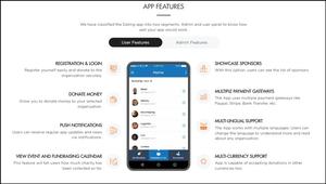 Professional DONATION COLLECTION Mobile <b>App</b> <b>Development</b> Company Top <b>IOS</b> Android DONATION COLLECTION Mobile <b>App</b> Design - Product Image 3