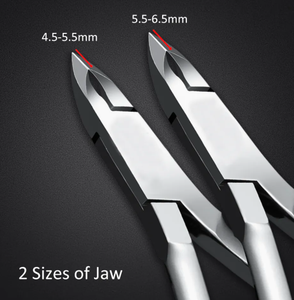 Alicates Profesionales para Cutículas con Mango Curvo, Abertura de Mandíbula Ancha y Acero Inoxidable para Uñas Gruesas - Product Image 6