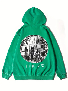 Sudadera con capucha de lana con diseño de nuevo estilo, Sudadera con capucha de lana ligera, ropa de invierno de calidad Premium para hombre, jersey básico, mezcla de algodón - Product Image 5