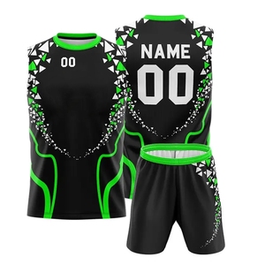 Custom Sublimated 7v7 Football Jerseys Uniform Sets Breathable Quick Dry 100% Polyester <b>Eco</b>-Friendly Fabric Adult Team Football - Product Image 1