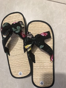 Sandales en paille, pantoufles japonaises en stock - Product Image 5
