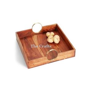 Bandeja de Servicio de Postres de Alta Calidad con Asa de Hierro Negro, Vajilla para Restaurante y Hotel a Bajo Precio - Product Image 6