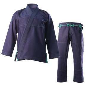 Alta calidad esencial brasileño Jiu-Jitsu Kimono BJJ Gi uniforme adulto arte marcial hecho 100% algodón colores personalizables Logo - Product Image 1