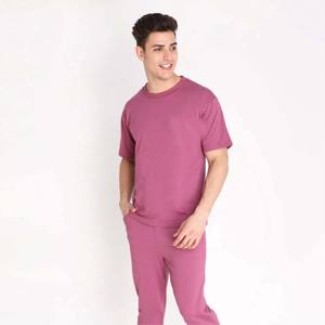 Ensemble deux pièces imprimé pour hommes à la mode-élégant et confortable pour les sorties estivales et décontractées - Product Image 1