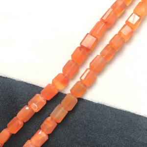 Perles Rondelles Lisses en Cornaline 100% Naturelle Certifiée IGI 10x8x5mm Grade AA Orange Feu Vivaaz Gems Jaipur, Pierres Précieuses en Vrac pour Bijoux - Product Image 4