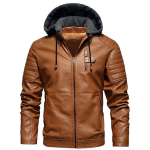 Veste en cuir pour homme la plus vendue, en cuir de mouton véritable, fabricant OEM au Pakistan, veste pour homme - Product Image 5