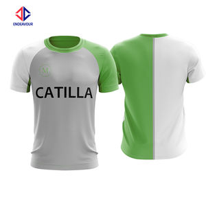 Camiseta deportiva de sublimación de ajuste activo hecha de poliéster ligero para entrenamiento, equipos de fitness y OEM BrandingGO - Product Image 3