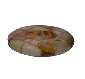 ที่เขี่ยบุหรี่ทำจากหินออนิกซ์ออร์แกนิกสุดล้ำ ปี 2025 พร้อมโลโก้สั่งทำ กันน้ำ ทำด้วยมือ รูปทรงธรรมชาติ รับผลิตแบบ OEM - Product Image 2