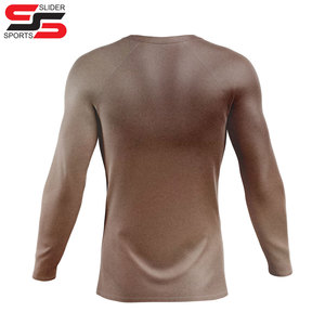 Personalice su propio logotipo Sublimado Manga completa Rash Guard Camisa de compresión Rash Guard para hombres - Product Image 2