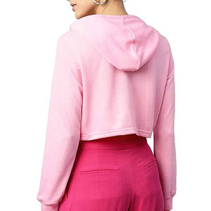 Sudaderas de Alta Calidad para Mujer, Sudadera de Invierno Hecha de Algodón y Poliéster, Etiqueta con Logotipo Personalizado y Bolsillos Personalizables - Product Image 2