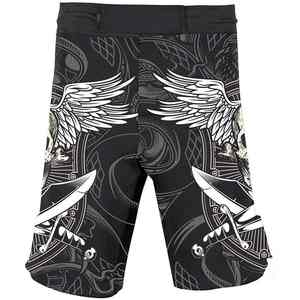 กางเกงขาสั้นมวยไทยสำหรับผู้ชายกางเกงขาสั้นสำหรับต่อยมวยแบบปรับแต่งได้ชุดศิลปะการต่อสู้มาใหม่พร้อมบริการ OEM - Product Image 6