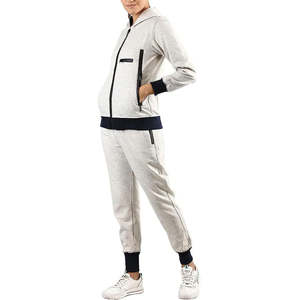 Conjuntos Deportivos Personalizados para Mujer, Ropa Deportiva Urbana, 100% Algodón, Cintura Elástica Suave, Chándal, OEM/ODM, Conjunto de Moda al por Mayor - Product Image 4