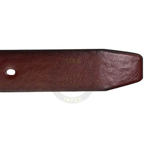 OEM Ceinture en cuir pour hommes Matériau en cuir véritable Usine directe Expédition rapide Soutien à quantité minimale de commande bas - Product Image 5