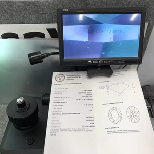 D'VINS JEWELS Meilleures ventes VS1 pour diamants en vrac certifiés, taille ronde brillante, créés en laboratoire, couleur fantaisie légère - Product Image 5