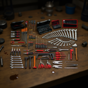 Juego de 200 Herramientas de Mantenimiento Industrial Facom, Incluye Artículos Esenciales en Bandejas de Espuma para una Organización Práctica - Product Image 3