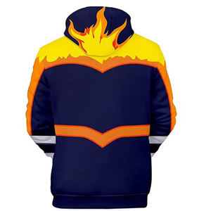 เสื้อสเวตเตอร์ย้อมพื้นสำหรับฤดูหนาวผ้าคอตตอนมีฮู้ดทรงแบ็กกี้500gsm-480gsm ขนาดใหญ่ออกแบบได้ตามต้องการจากผู้ผลิต - Product Image 2