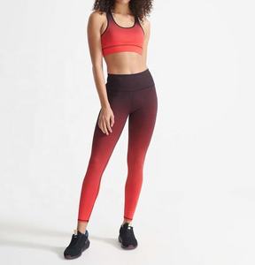 Pantalon de Yoga à séchage rapide taille haute pour femmes XL Spandex collants d'entraînement cravate teinture impression numérique doux vêtements actifs Leggings bout à bout - Product Image 1