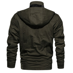 Veste coupe-vent à capuche noire pour hommes OEM, support personnalisable de haute qualité, imperméable et coupe-vent pour la course en plein air, vêtements longs - Product Image 2
