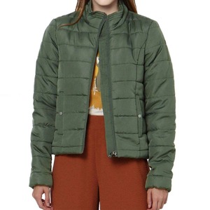 Chaqueta de Invierno Acolchada con Cierre de Cremallera y Estampado Personalizado de Alta Calidad para Mujer, Nueva Chaqueta de Moda Transpirable de Manga Larga para Mujer - Product Image 5