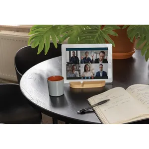Supporto Sostenibile in Bambù per Smartphone e Tablet, Prodotto per Merchandising Stazionario - Product Image 3
