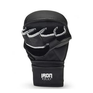 New Arrival Best Quty IRON <b>PUNCH</b> INDUSTRIES MMA Sparring Gloves Soft Support Comfortable <b>Leather</b> PVC Training Gloves - Product Image 4